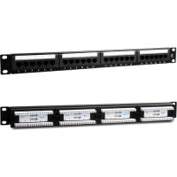 PİRAMİTTECH 24 LÜ UTP CAT6 DOLU PATCH PANEL  - 1